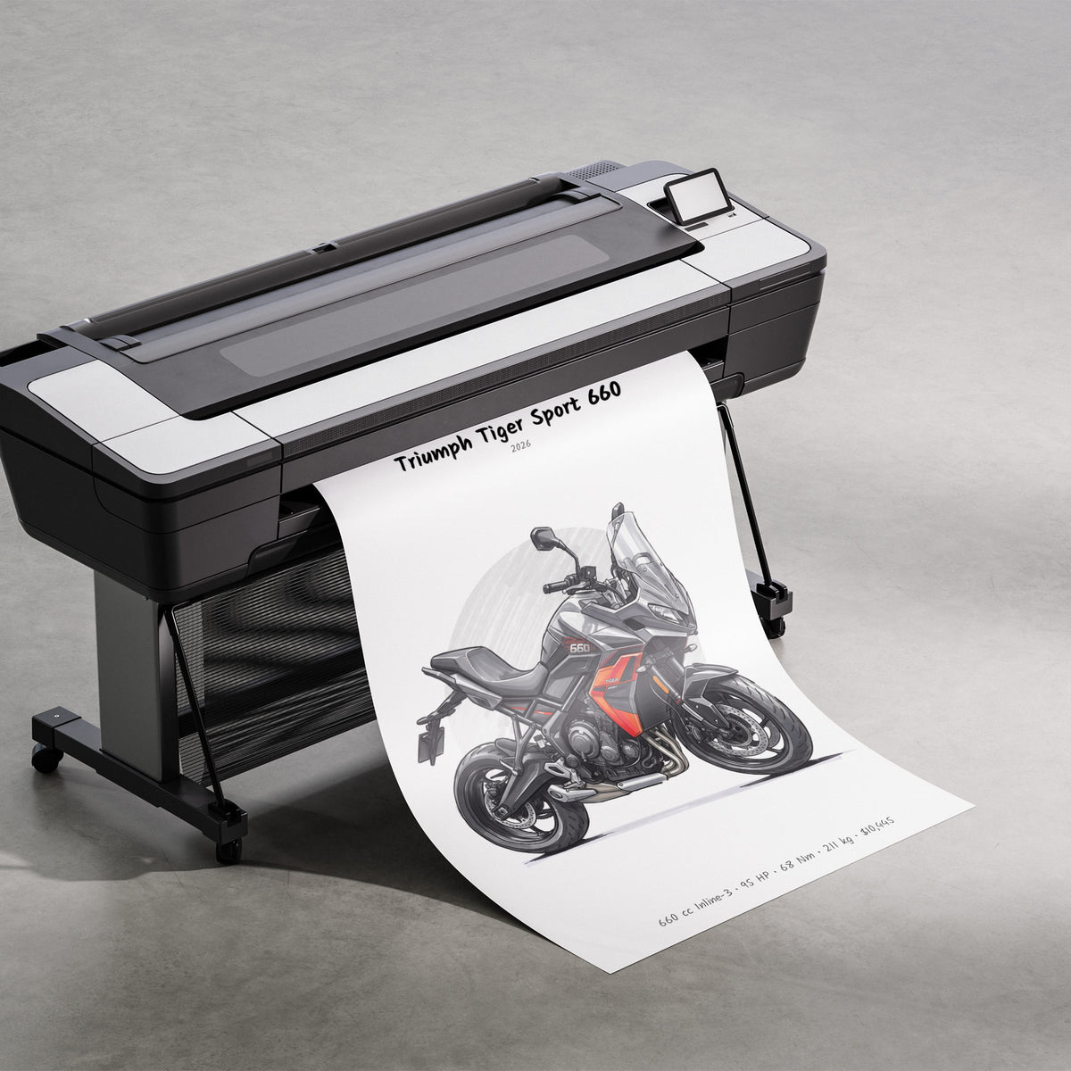 Triumph Tiger Sport 660 2026 Print