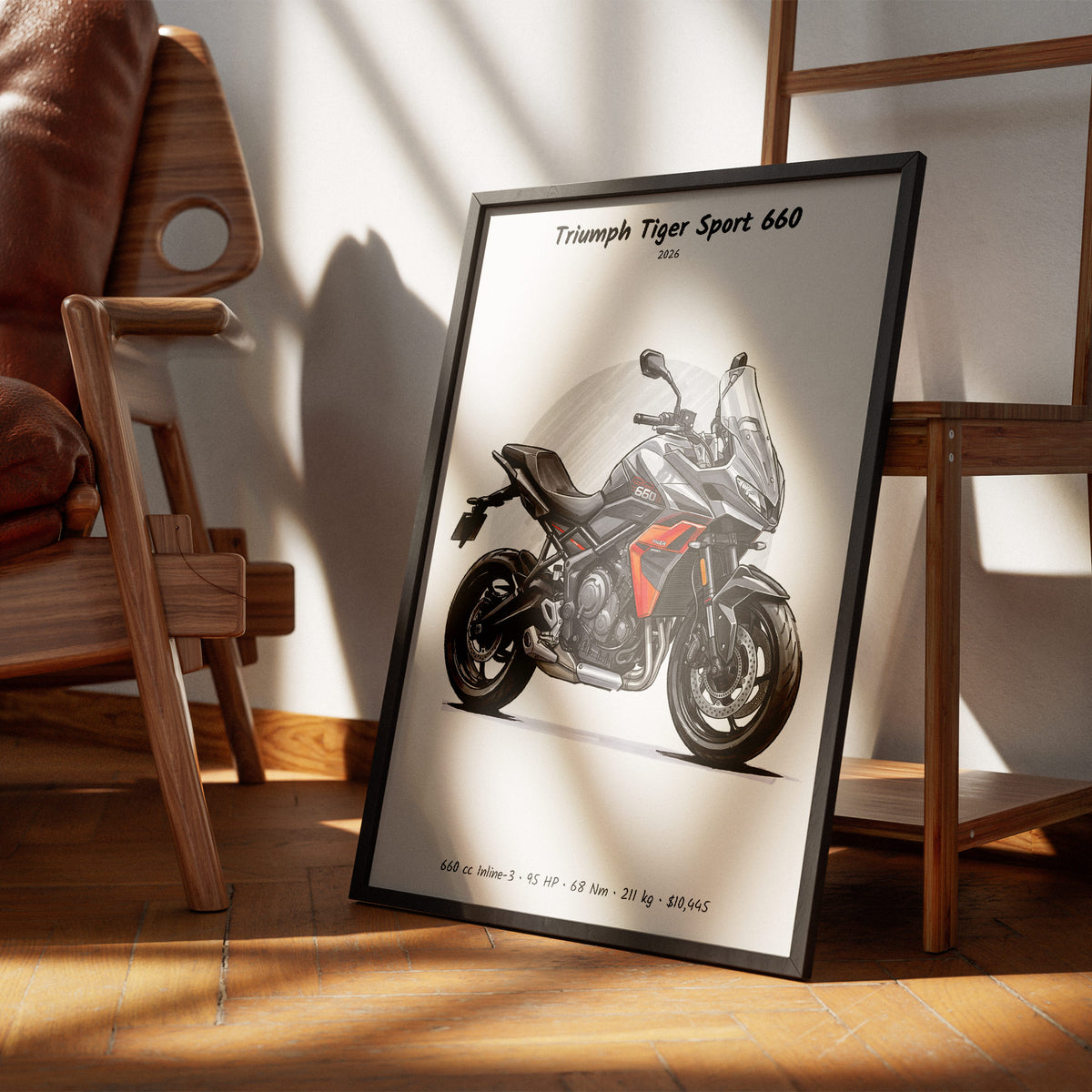 Triumph Tiger Sport 660 2026 Wall Art