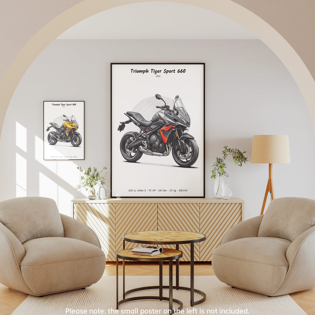 Triumph Tiger Sport 660 2026 Wall Art