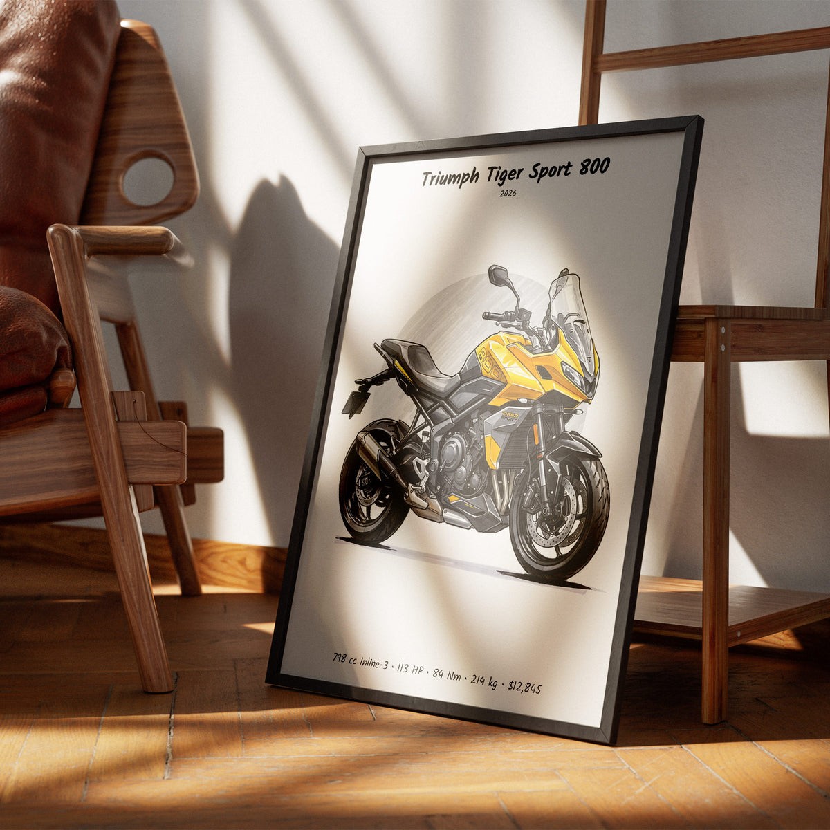 Triumph Tiger Sport 800 2026 Wall Art