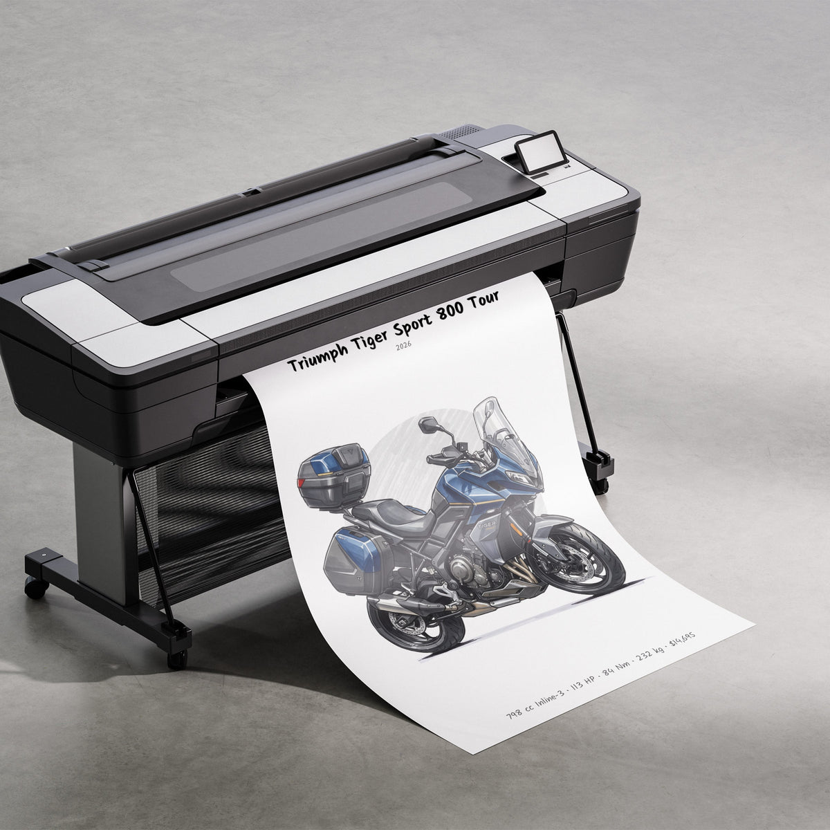 Triumph Tiger Sport 800 Tour 2026 Print