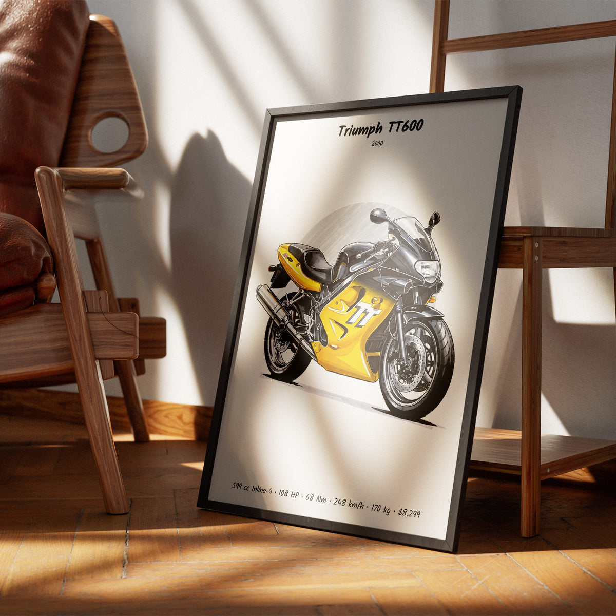 Triumph TT600 2000 Wall Art
