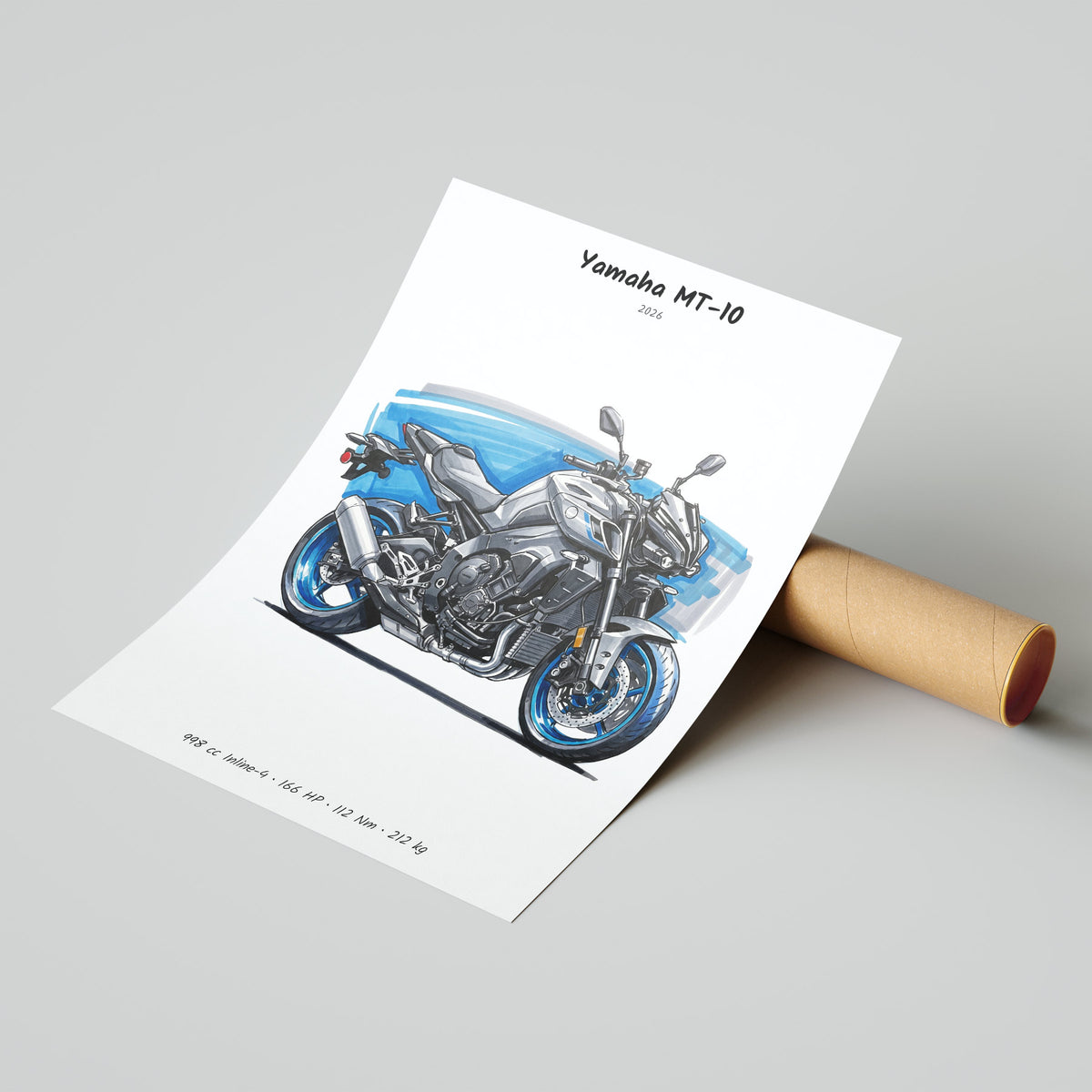 Yamaha MT-10 Poster
