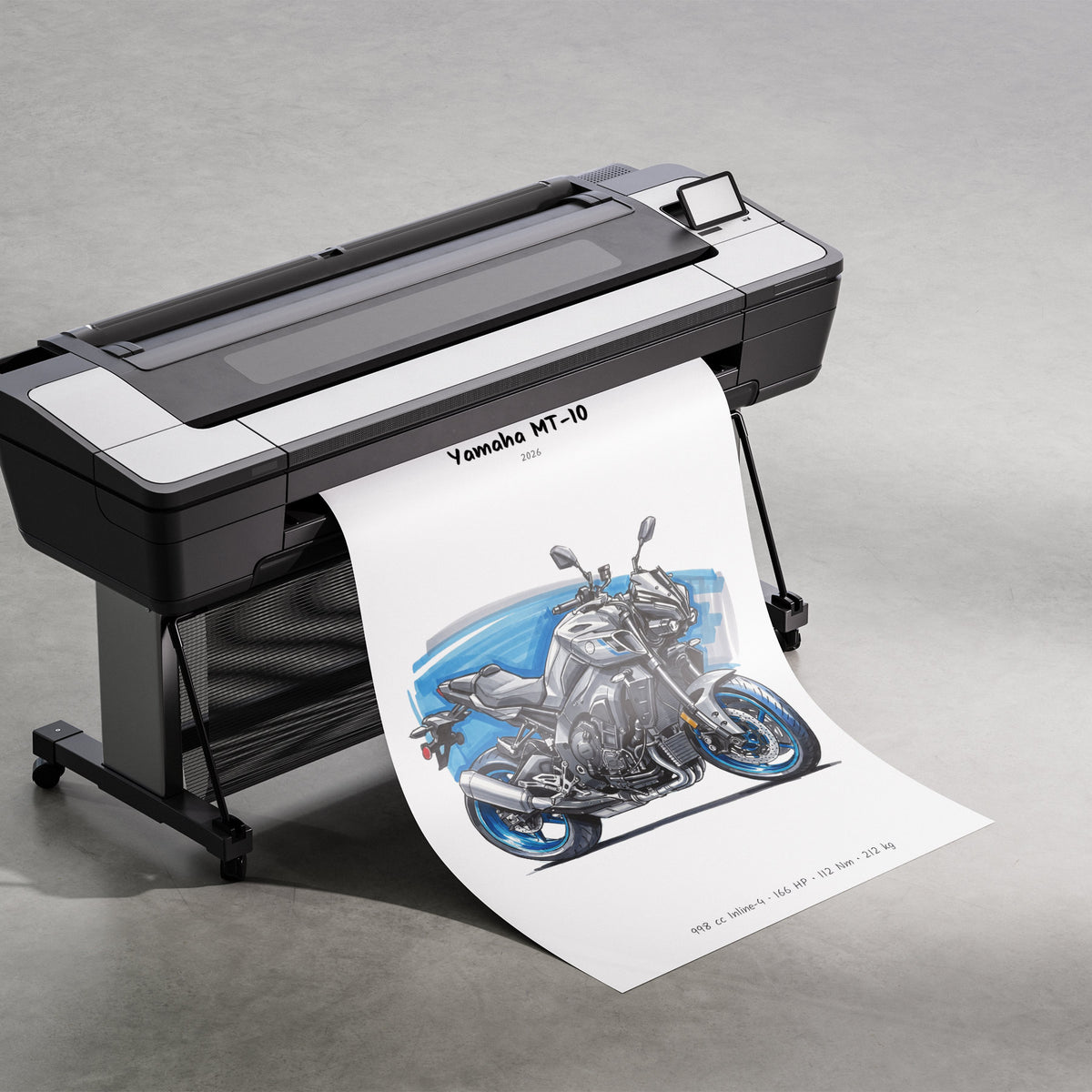 Yamaha MT-10 Print