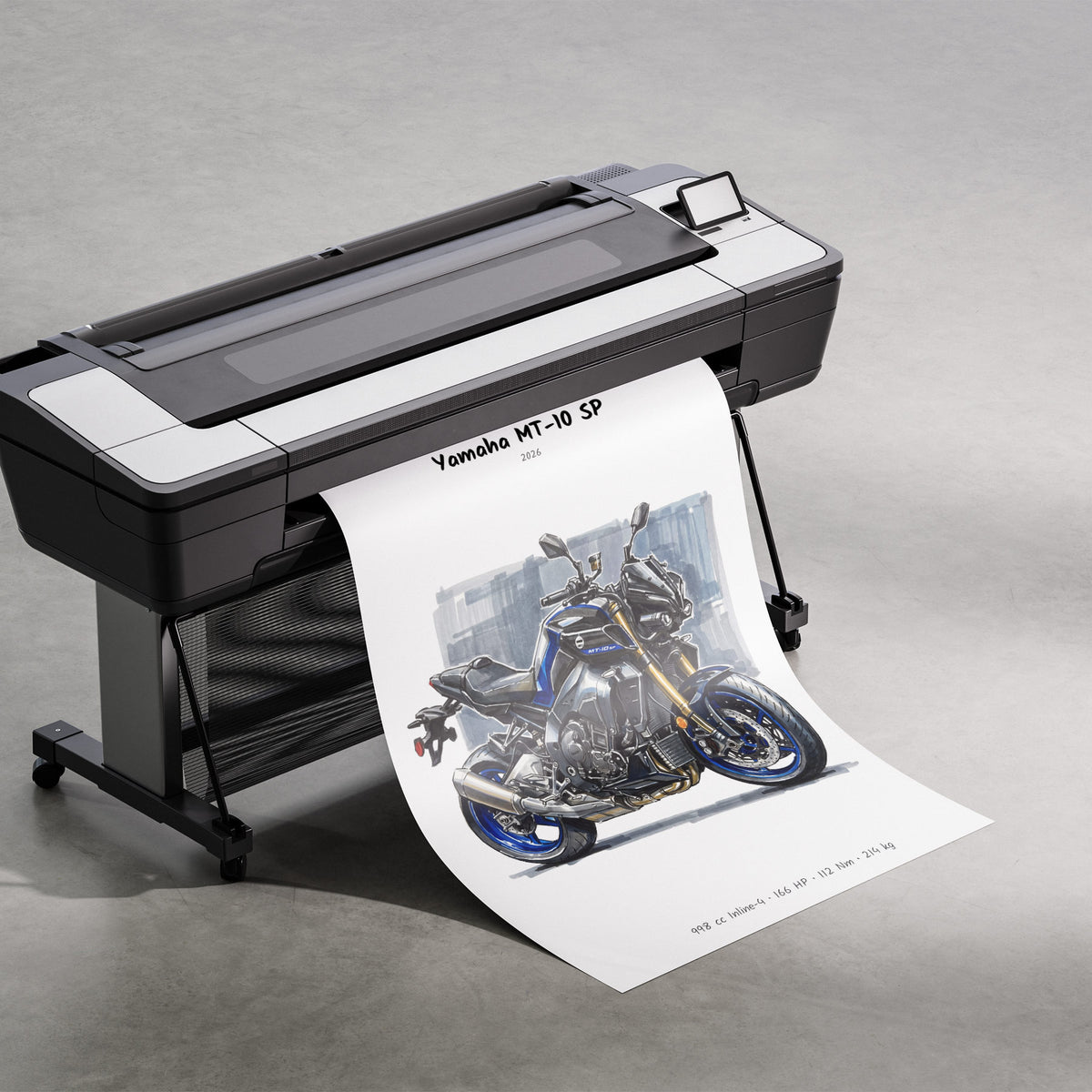 Yamaha MT-10 SP 2026 Print