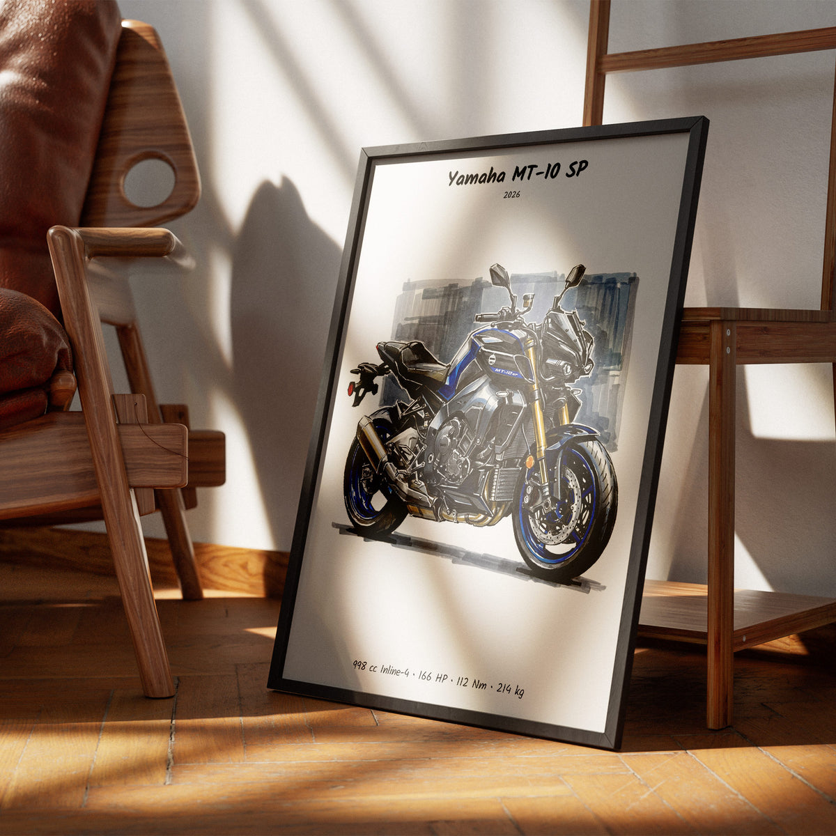 Yamaha MT-10 SP 2026 Wall Art