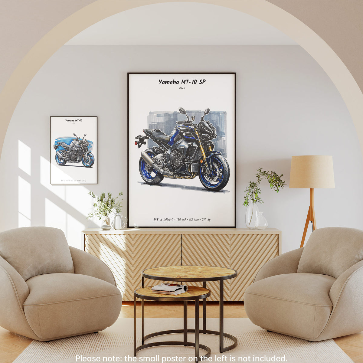 Yamaha MT-10 SP 2026 Wall Art