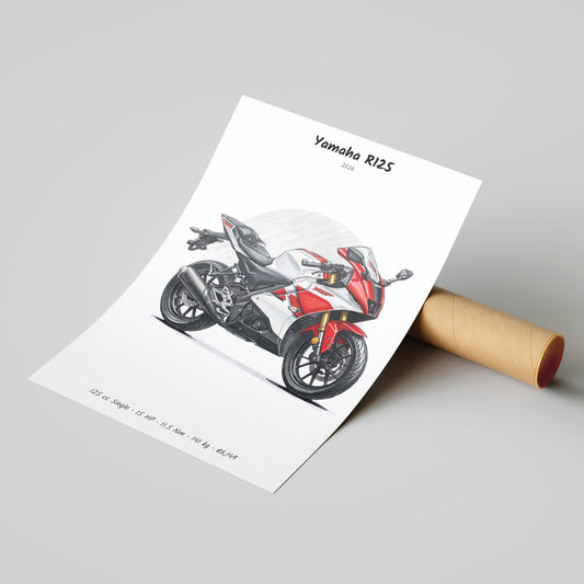Yamaha R125 2026 Poster