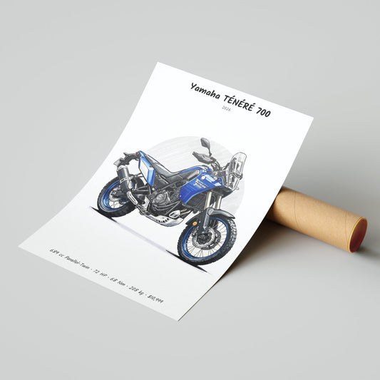 Yamaha TENERE 700 2026 Poster