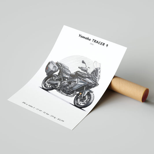 Yamaha TRACER 9 2026 Poster