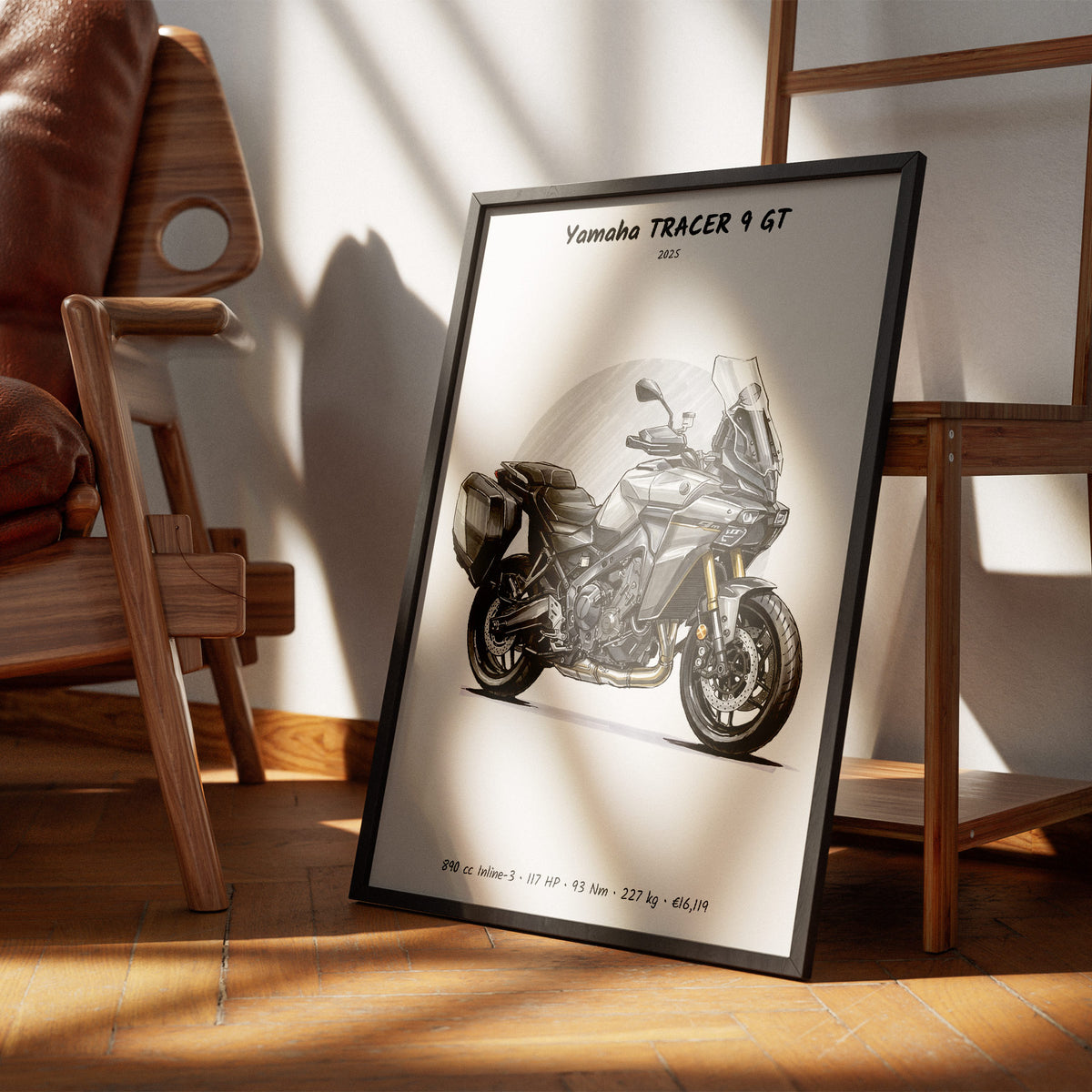 Yamaha TRACER 9 GT 2025 Wall Art