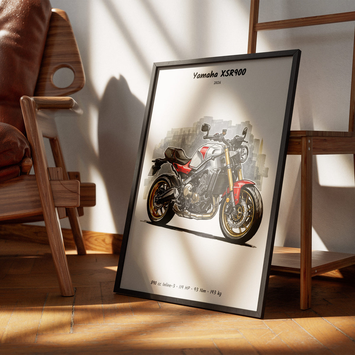 Yamaha XSR900 2026 Wall Art