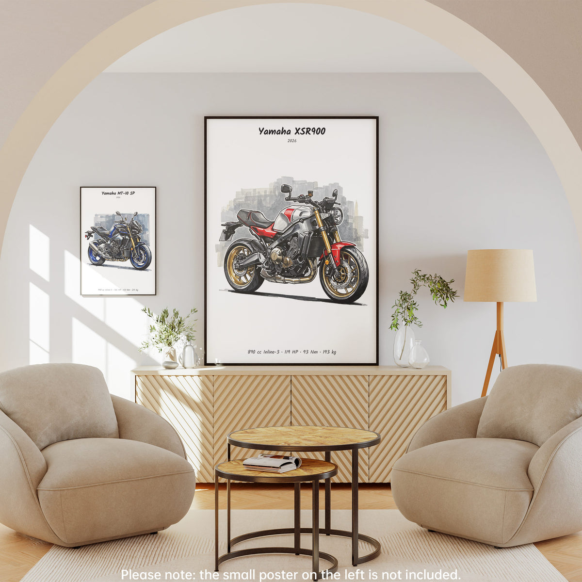 Yamaha XSR900 2026 Wall Art