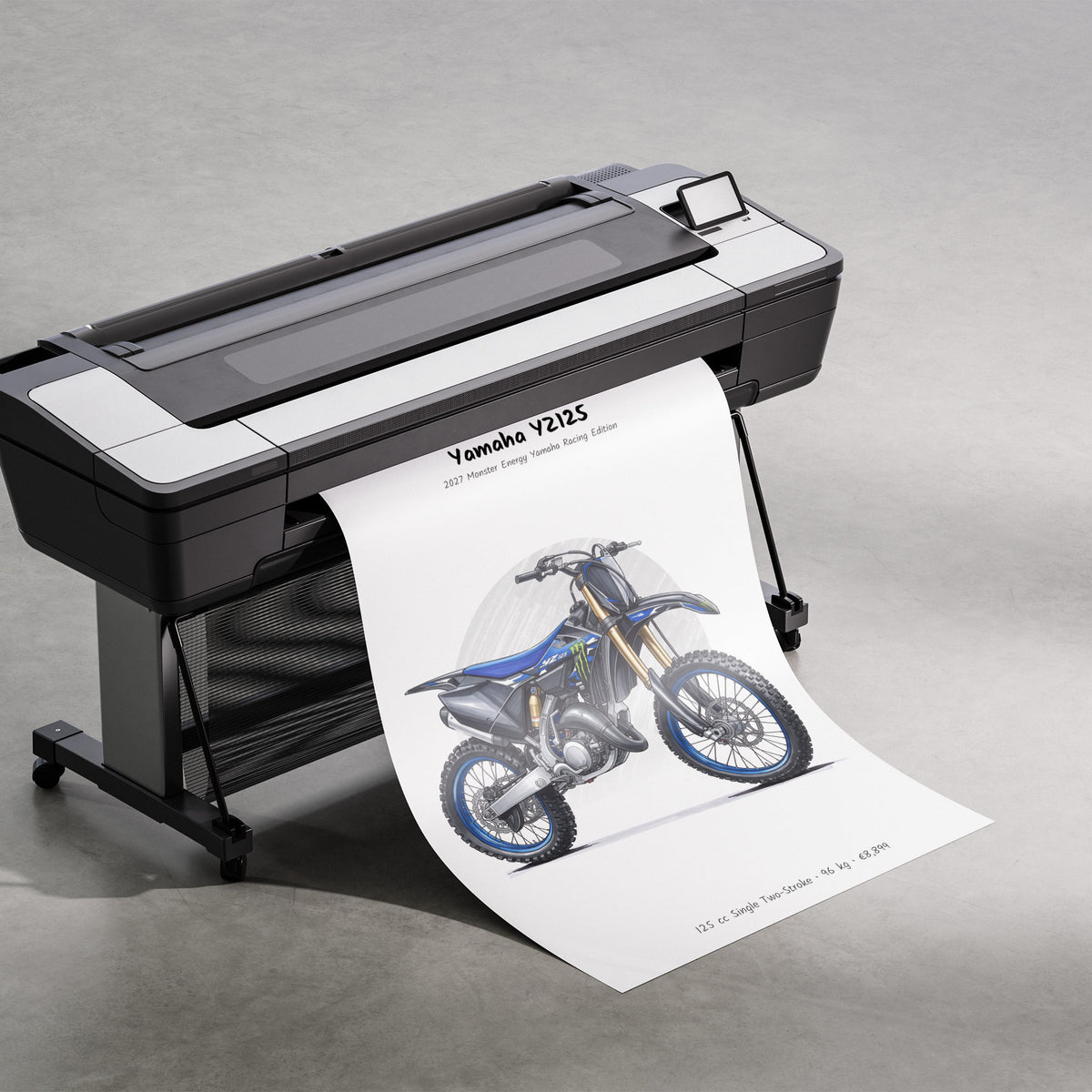 Yamaha YZ125 Monster Energy Edition 2027 Print