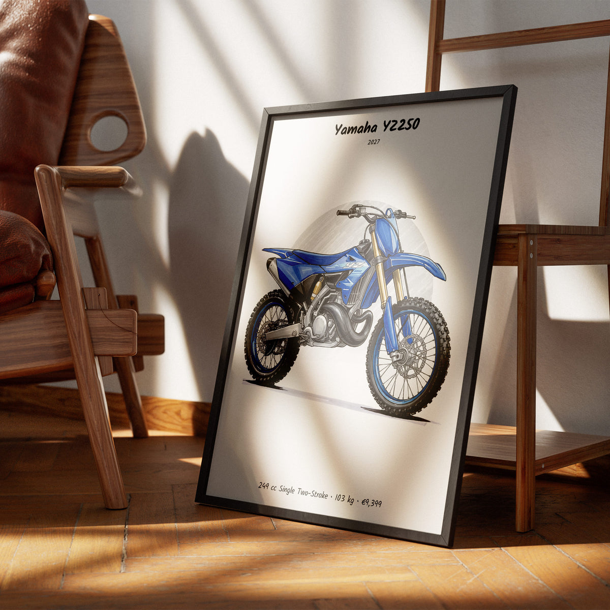 Yamaha YZ250 2027 Wall Art
