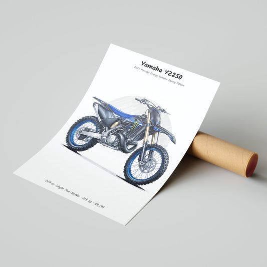 Yamaha YZ250 Monster Energy Edition 2027 Poster