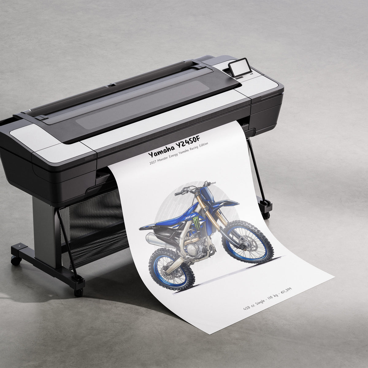 Yamaha YZ450F Monster Energy Edition 2027 Print