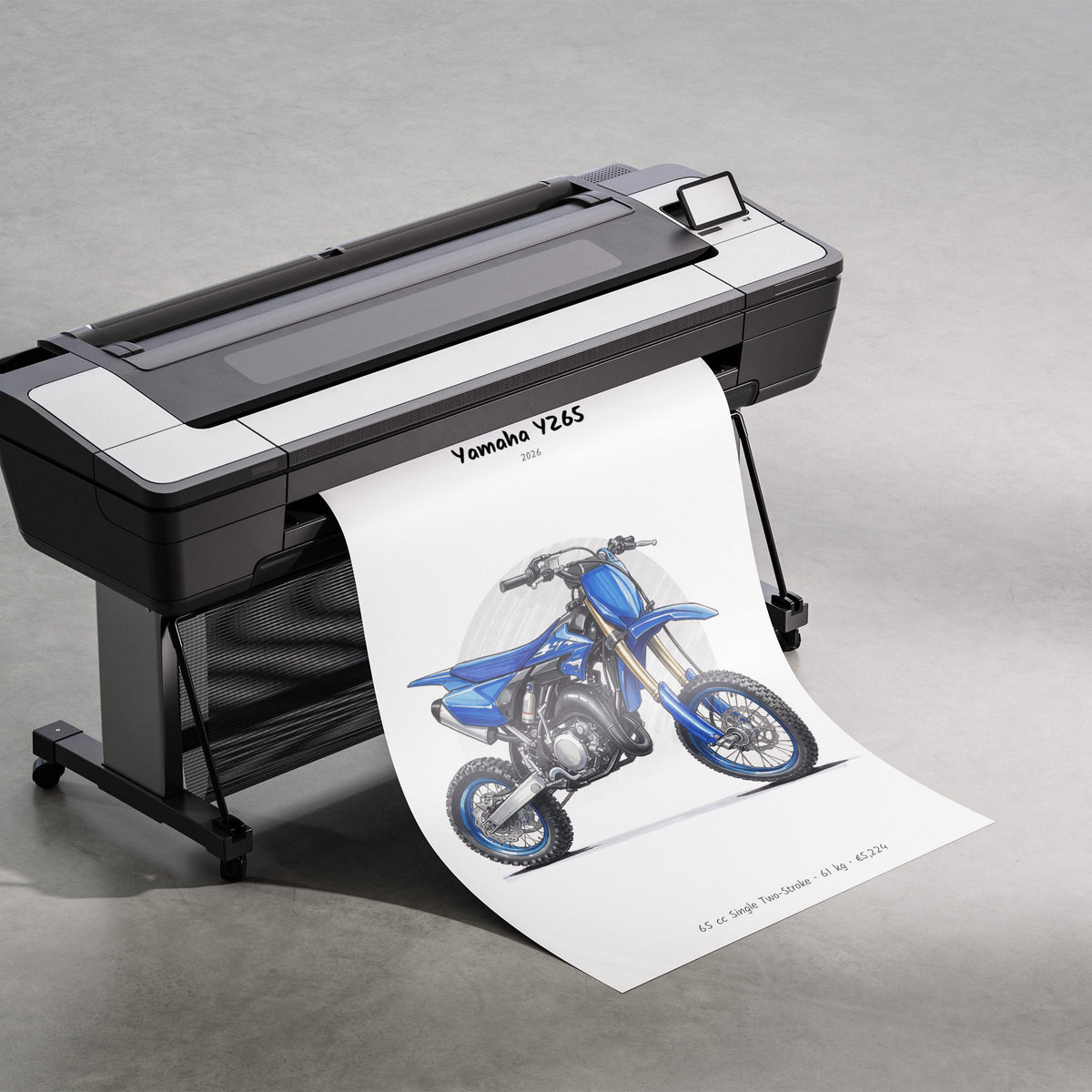 Yamaha YZ65 2026 Print