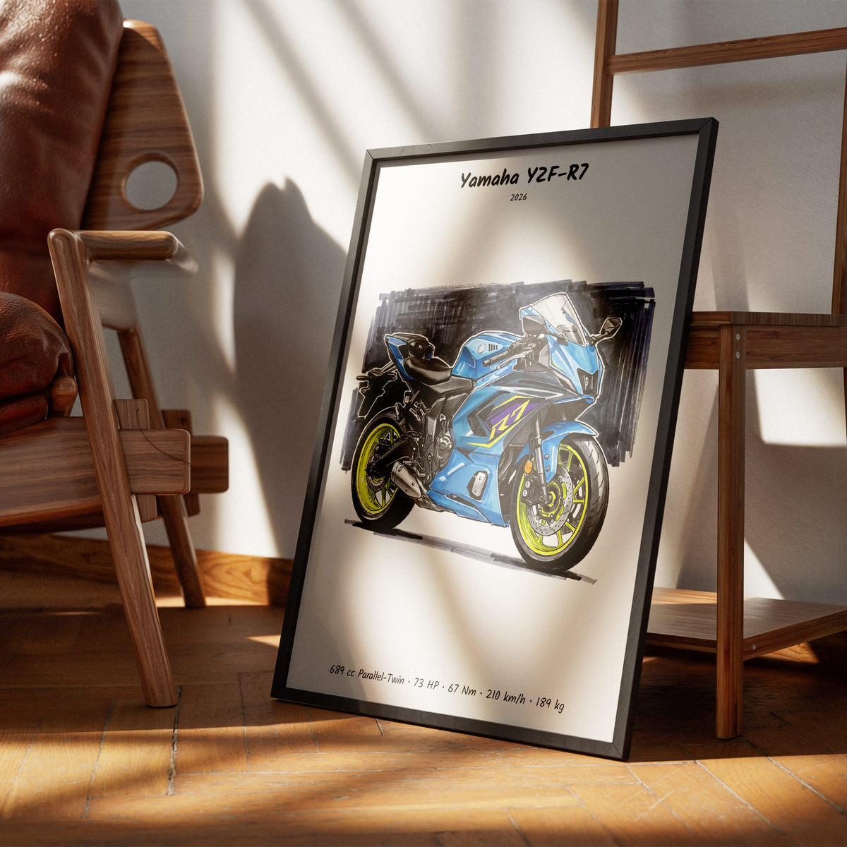 Yamaha YZF-R7 2026 Wall Art