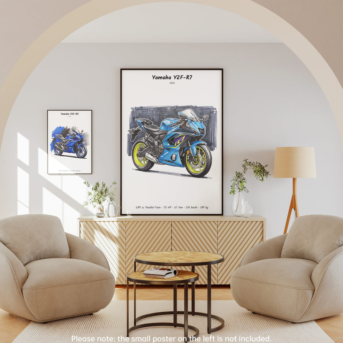 Yamaha YZF-R7 2026 Wall Art